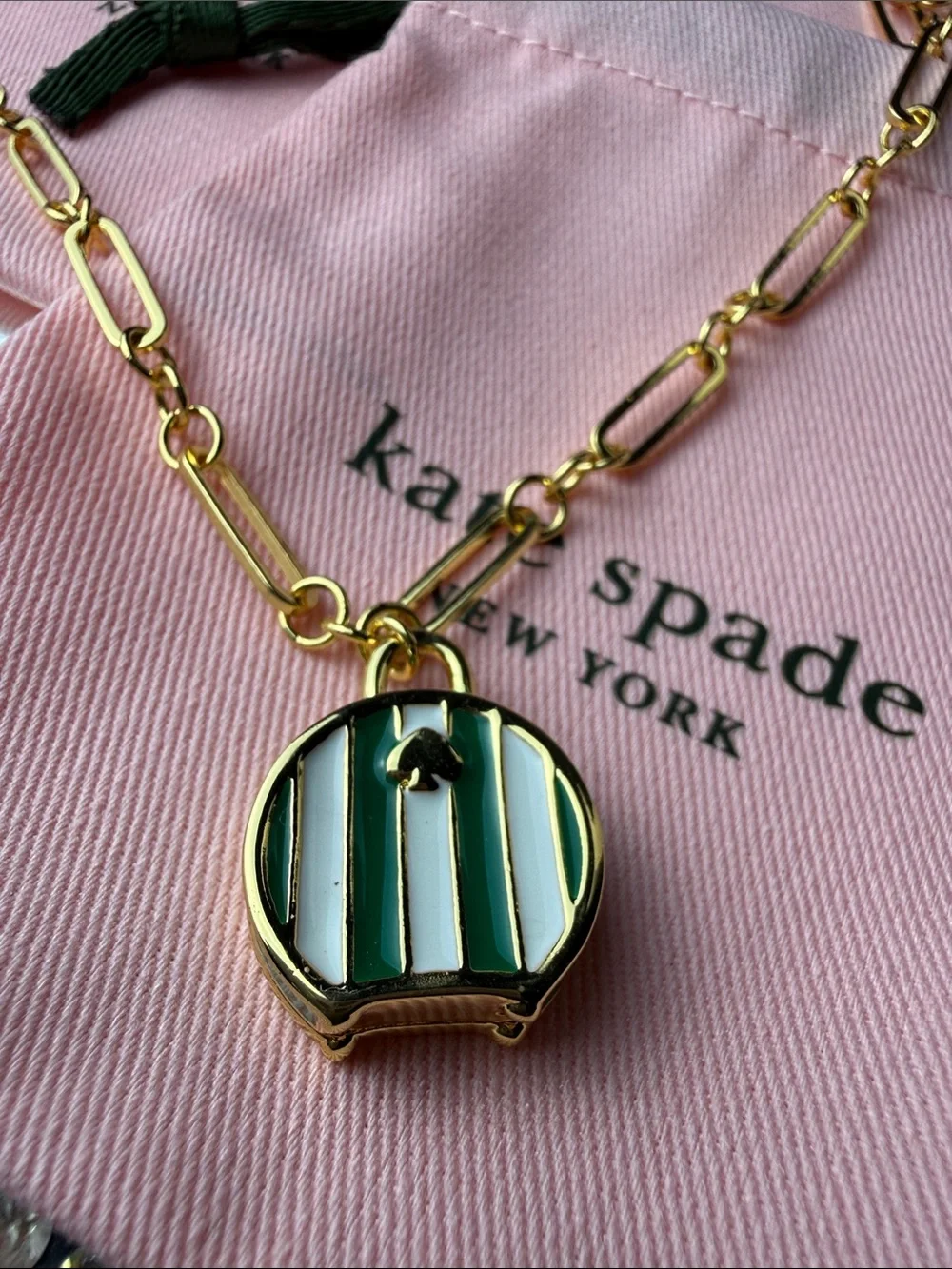 kate spade gold tone